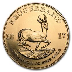 2 x 1 ounce Gold Krugerrand - Roll of 10 - 2017