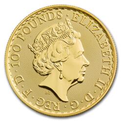 2 x 1 ounce Gold Britannia - Roll of 10 - 2018