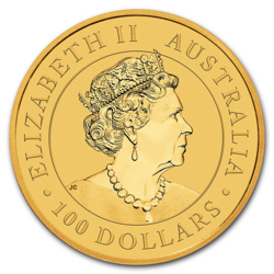 2 x 1 ounce Gold Kangaroo - Roll of 10 - 2019