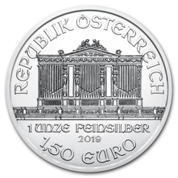 1 ounce Silver Philharmonic - Monster box of 500 - 2019