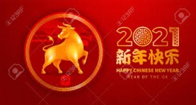 2021 will be the Chinese year of the Metal or Golden Ox