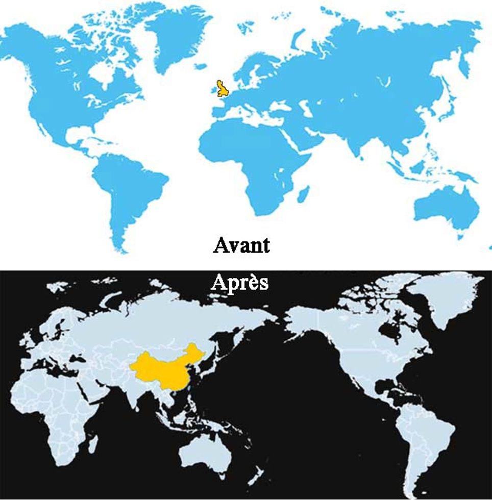 The world's center of gravity is no longer in Europe, but in Asia.