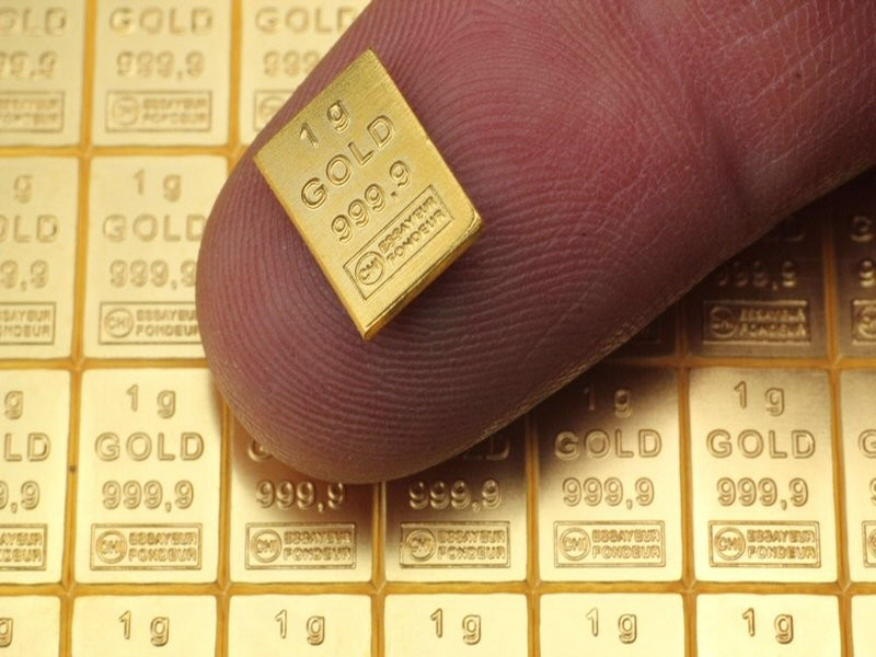 Gold bar 1 gram